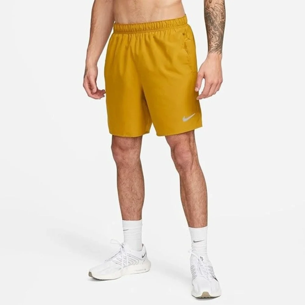 Nike Challenger Men's Dri-FIT Brief-Lined Running Shorts XX-L Bronzine/Bronzine